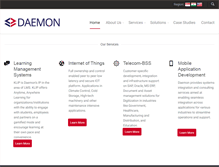 Tablet Screenshot of daemon.com.sg